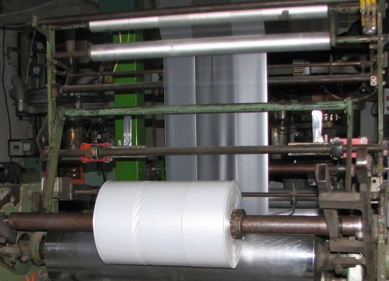 Hajtóhengerek és fóliaút – részlet